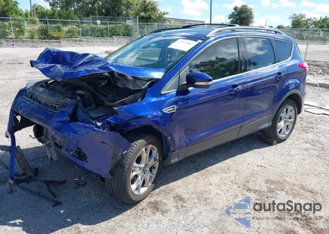 2013 Ford Escape Sel из США, поврежденный, VIN 1FMCU0H91DUB22848